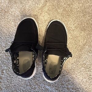 Hey Dude Black Shoes